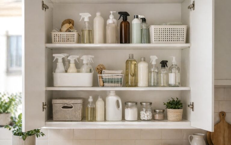 Produtos de limpeza: precisamos mesmo de um armário cheio?