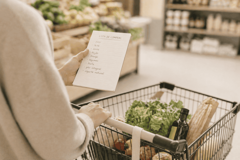 Compras sem desperdício: a lista que poupa tempo e dinheiro