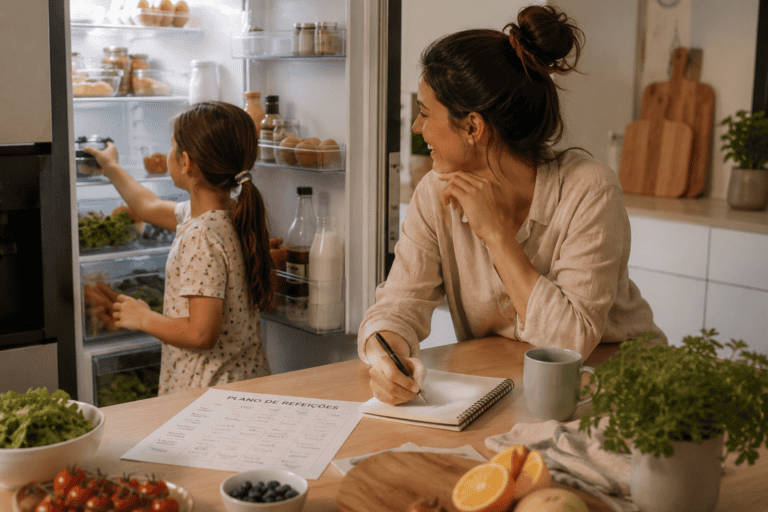 Planear a ementa quando as férias mudam a rotina