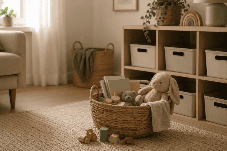 Os primeiros hábitos de organização começam em casa
